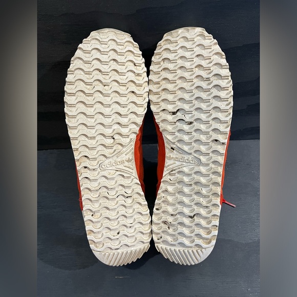 Adidas Red ZX 700 Men's Size 12 Running Shoe BB1214 Red Suede Nylon - Picture 7 of 8